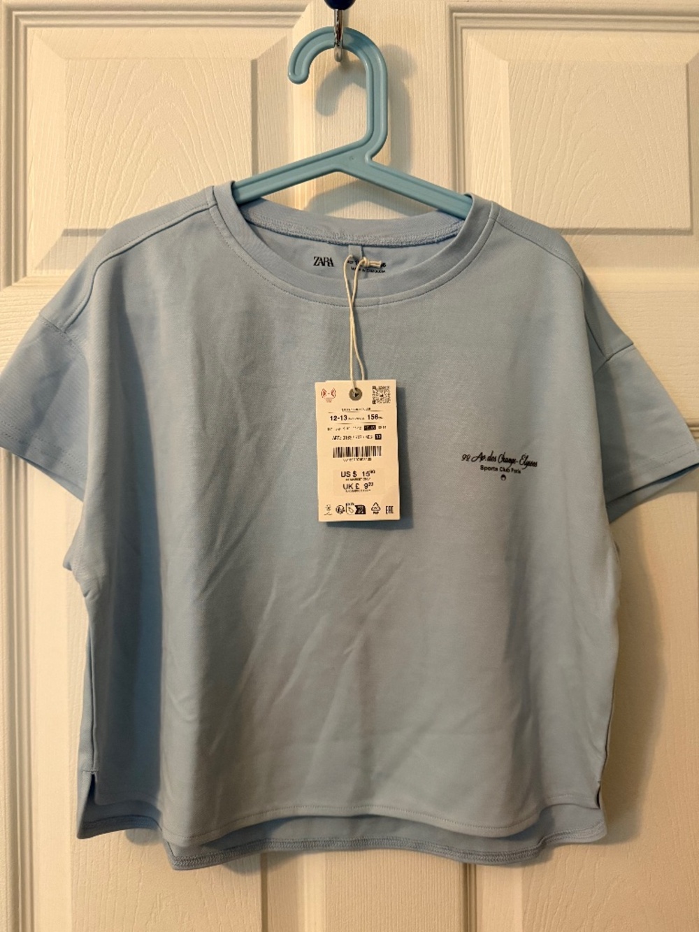 Cropped tee